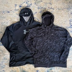 Set of 2 Under Armour size large men’s sweatshirts